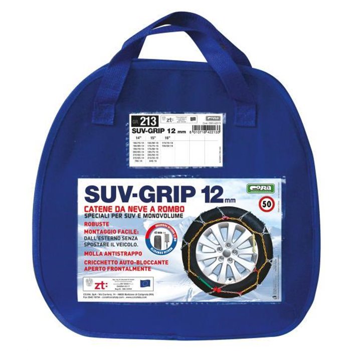 Catene neve Suv-Grip 12 mm gruppo 213