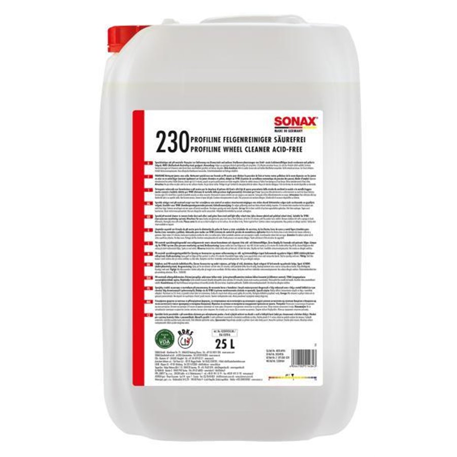 Detergente senza acido per cerchioni 25 L