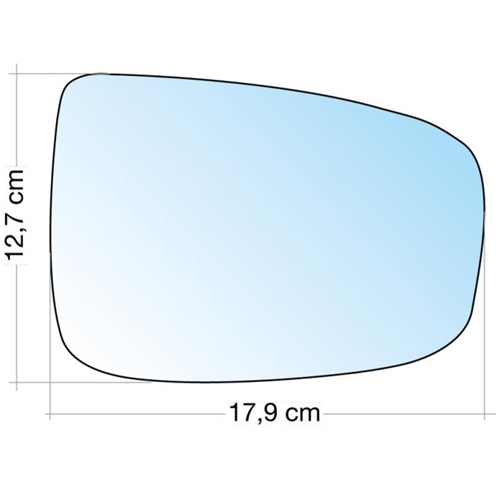 SPECCHIO C/PIAS. DX CROM ASF TERM HYUNDAI IX20 10