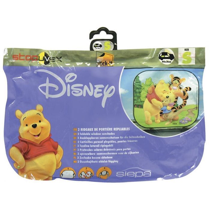 Tendine parasole laterali Stopuvex Winnie the Pooh 44x38 cm