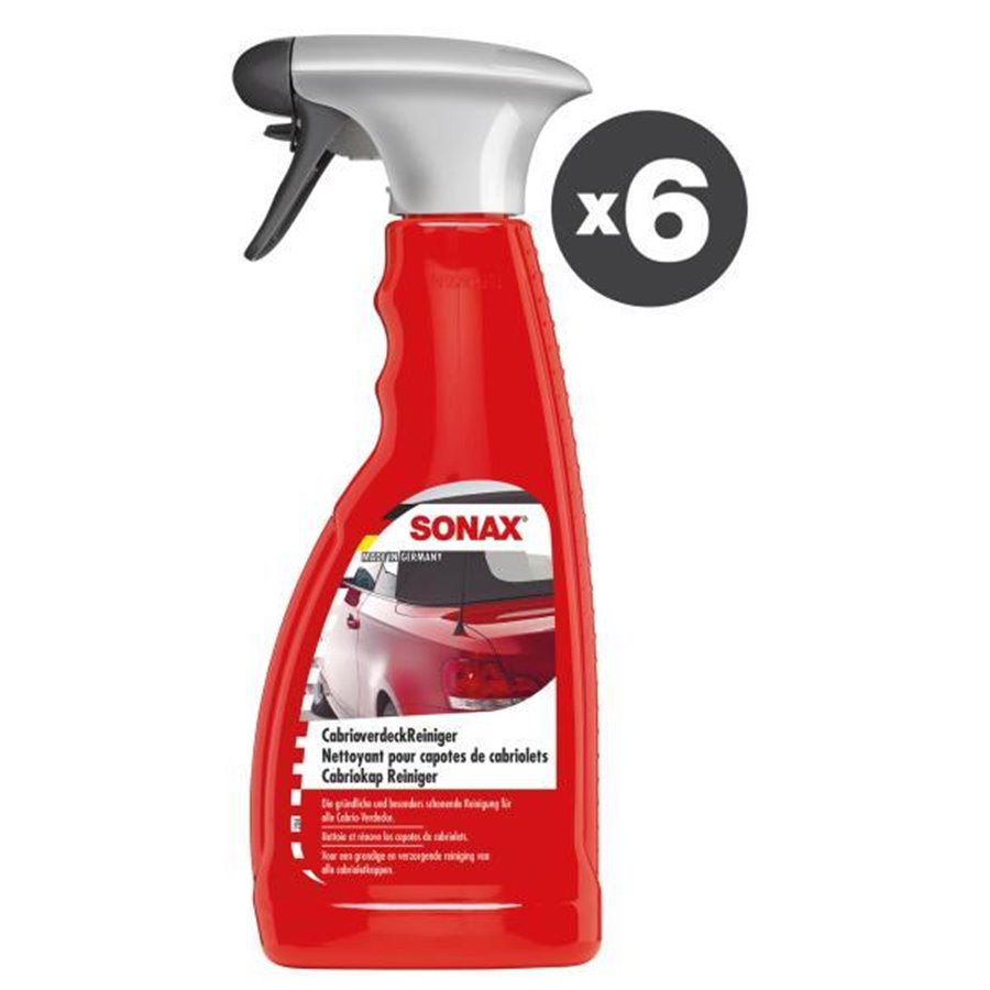 Conf. 6 pz Pulitore cabrio 500 mL