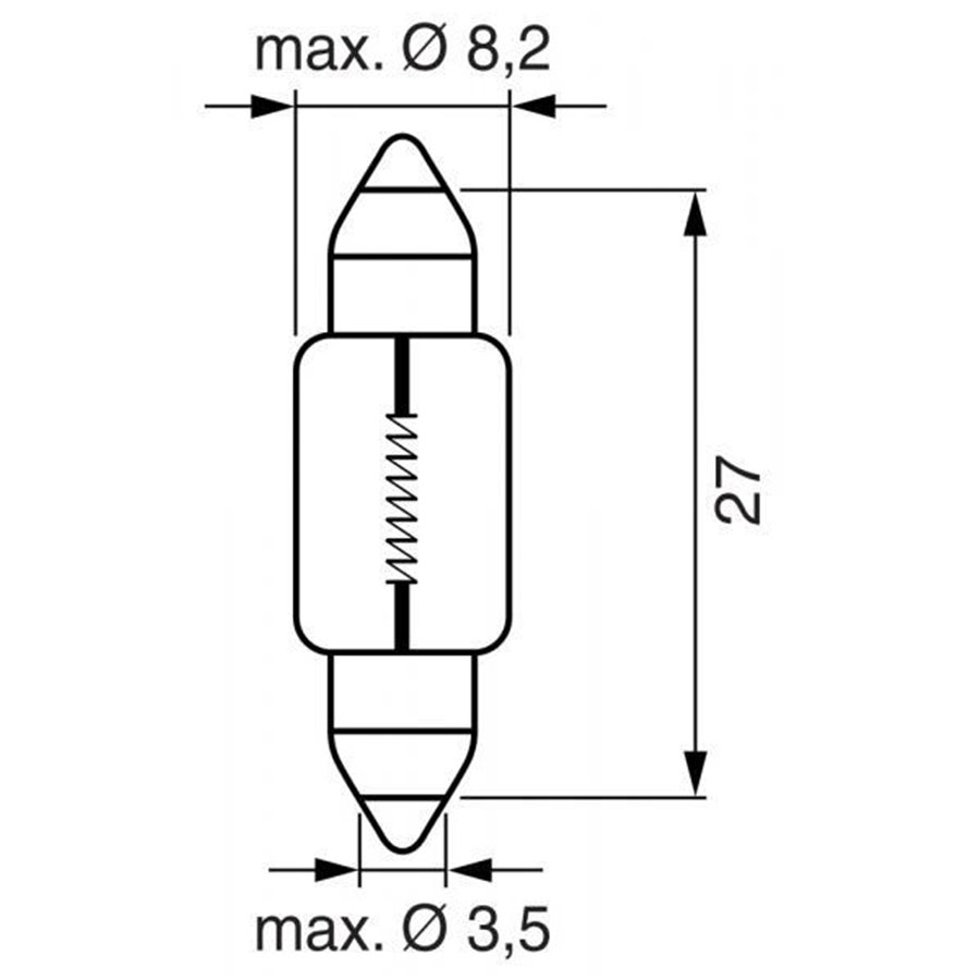 Lampadina Pure Light 12V 3W 