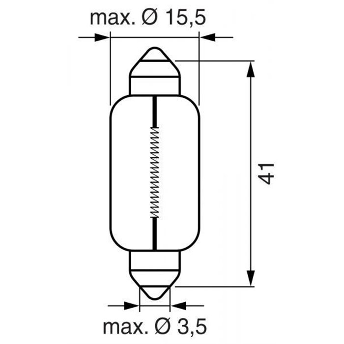 Lampadina Pure Light 12V 18W 