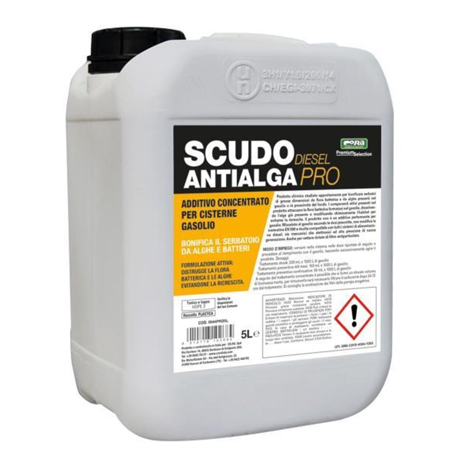 Additivo gasolio Scudo Antialga Pro 5 L