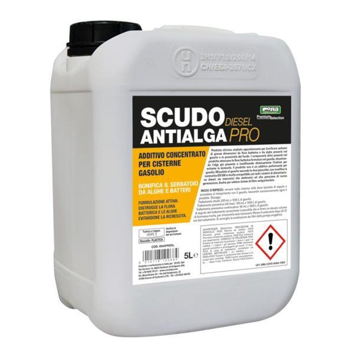 Additivo gasolio Scudo Antialga Pro 5 L