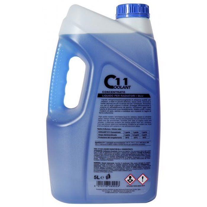 Coolant 11 blu concentrato 5 L