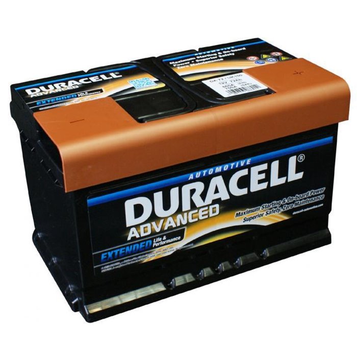 Batteria auto Advanced 12V 72Ah 660A DX