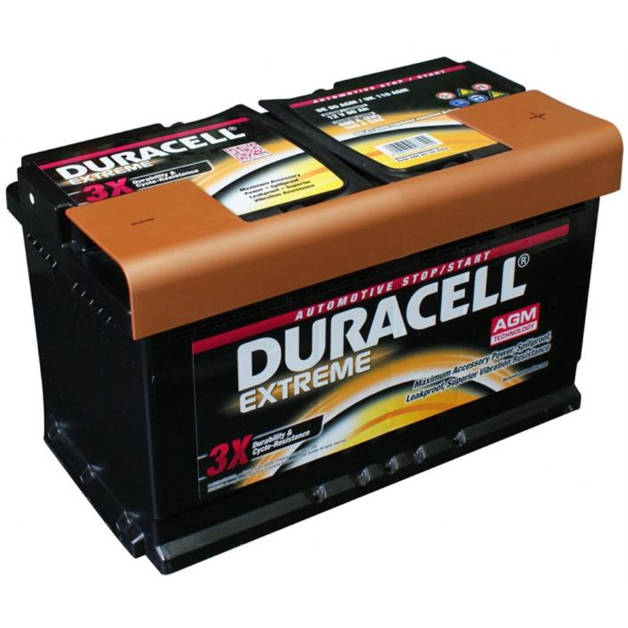 Batteria auto Extreme AGM 12V 80Ah 800A DX