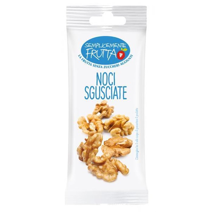 Conf. 12 buste Semplicemente Frutta noci sgusciate 25 g