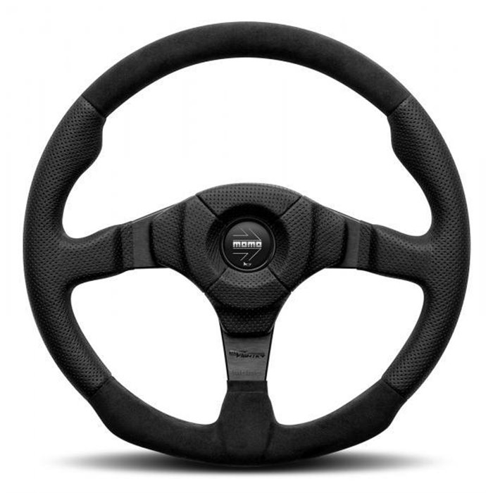 Volante Dark Fighter alcantara nero 350 mm