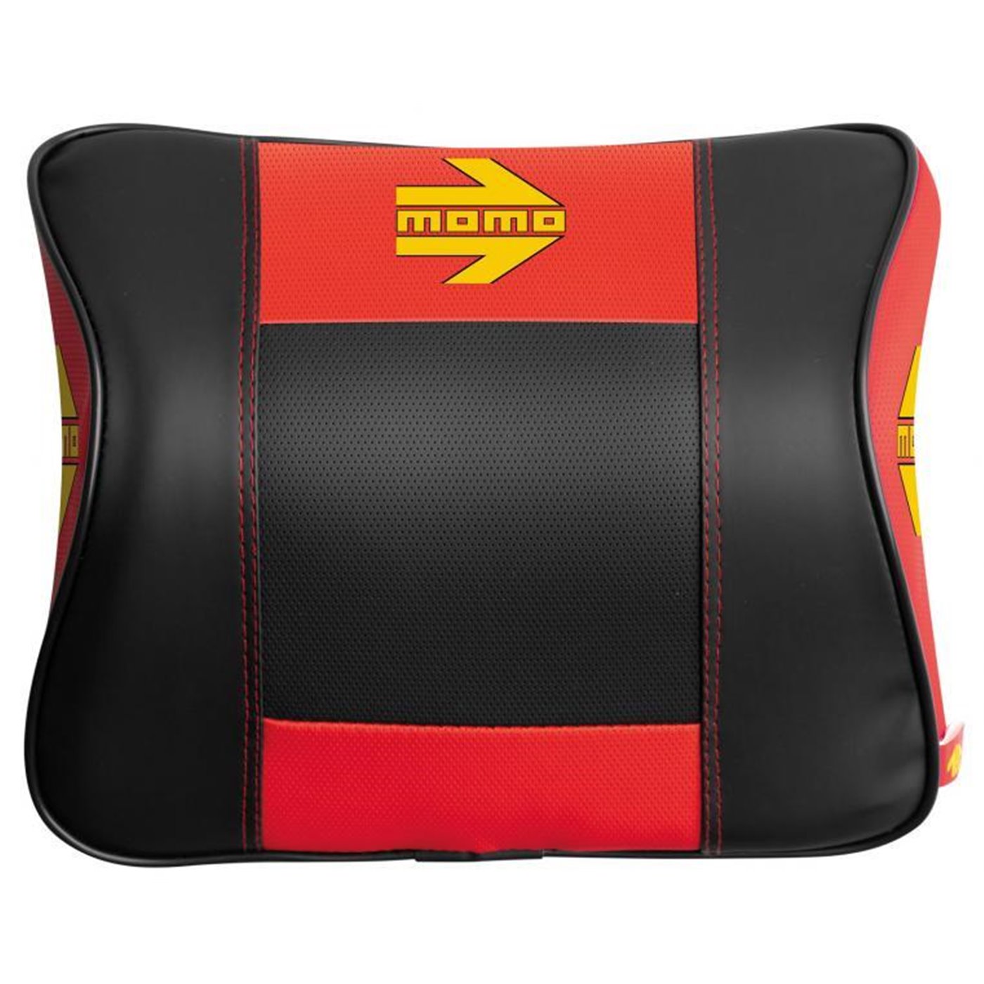 Supporto collo Comfort nero/rosso