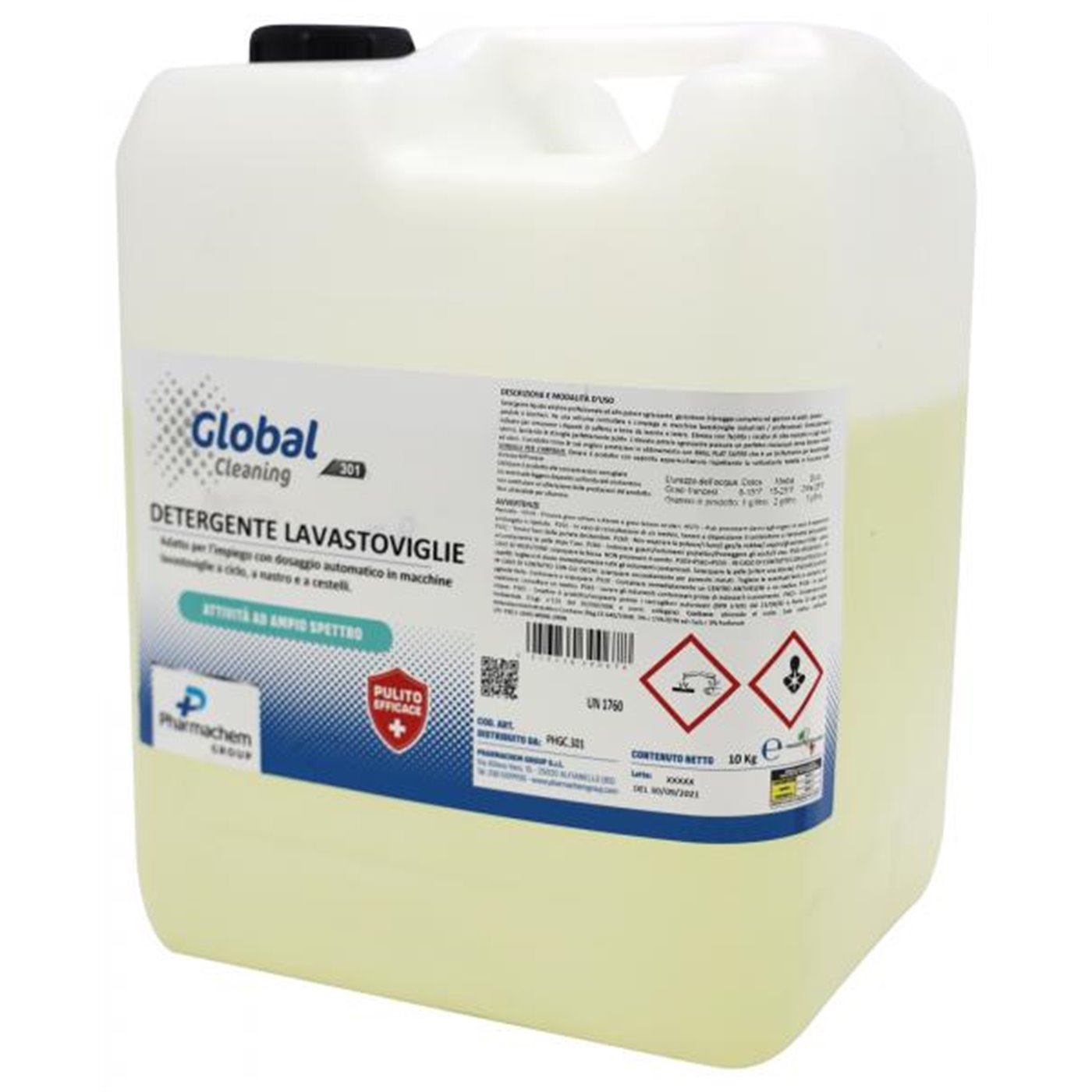 Detergente lavastoviglie 10 kg