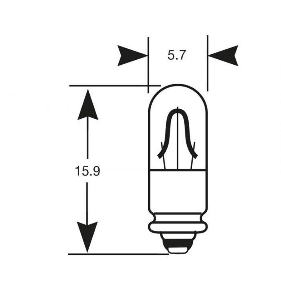 Lampadina 28V 1.2W (40 mA)