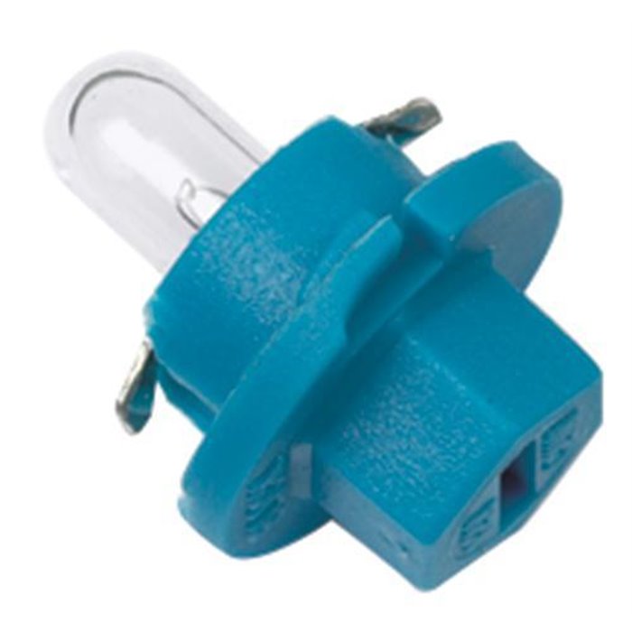 Lampadina 12V 1.2W zoccolo blu