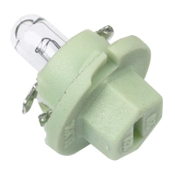 Lampadina 12V 2W zoccolo verde