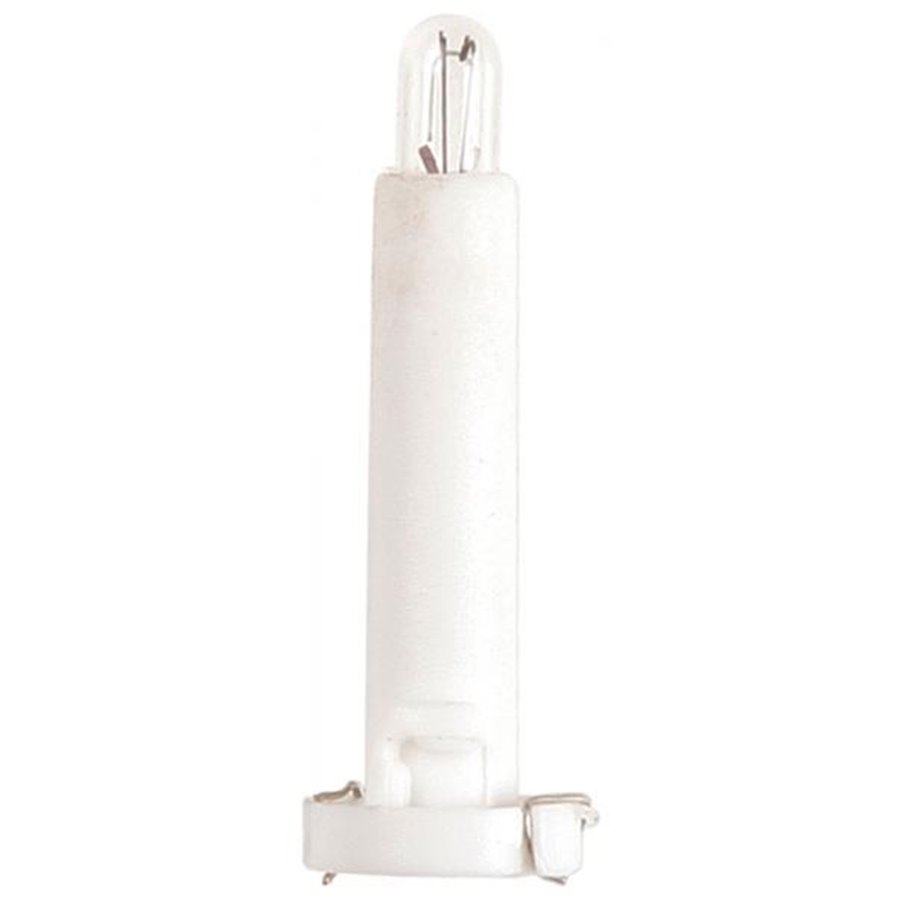 Lampadina 14V 1.2W (65mA) zoccolo bianco