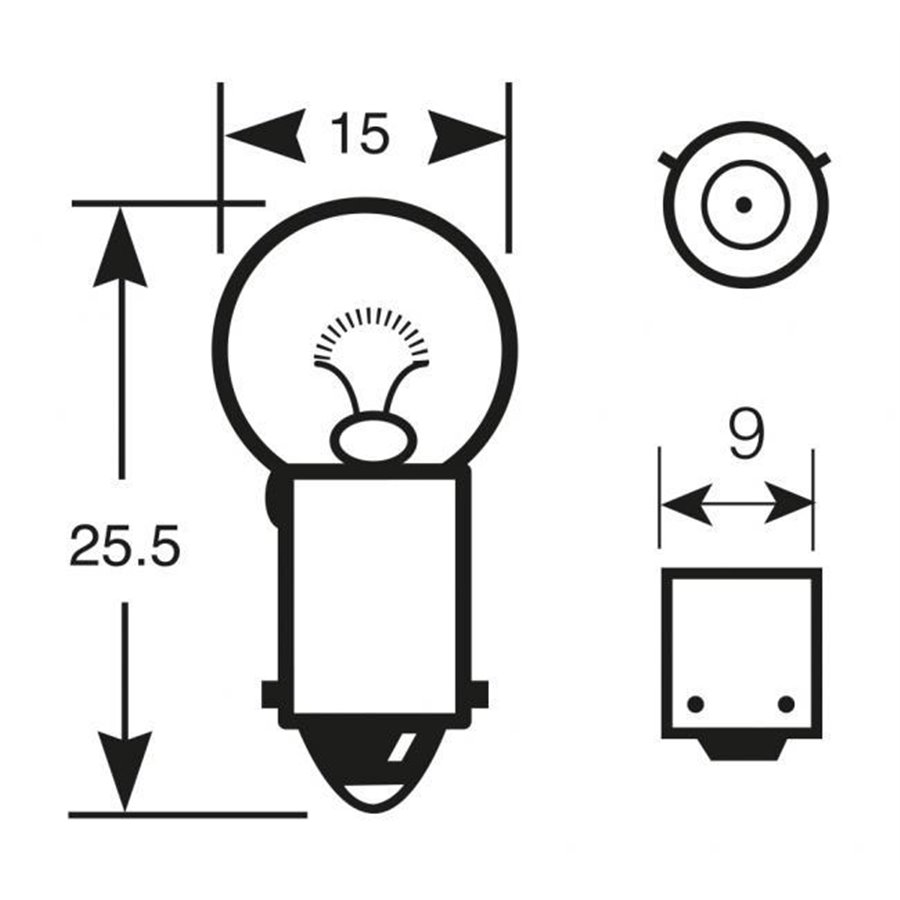 Lampadina 6V 5W