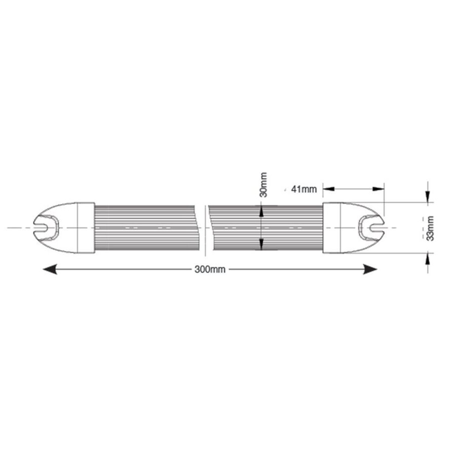 Plafoniera da interno 12 led 12-36V