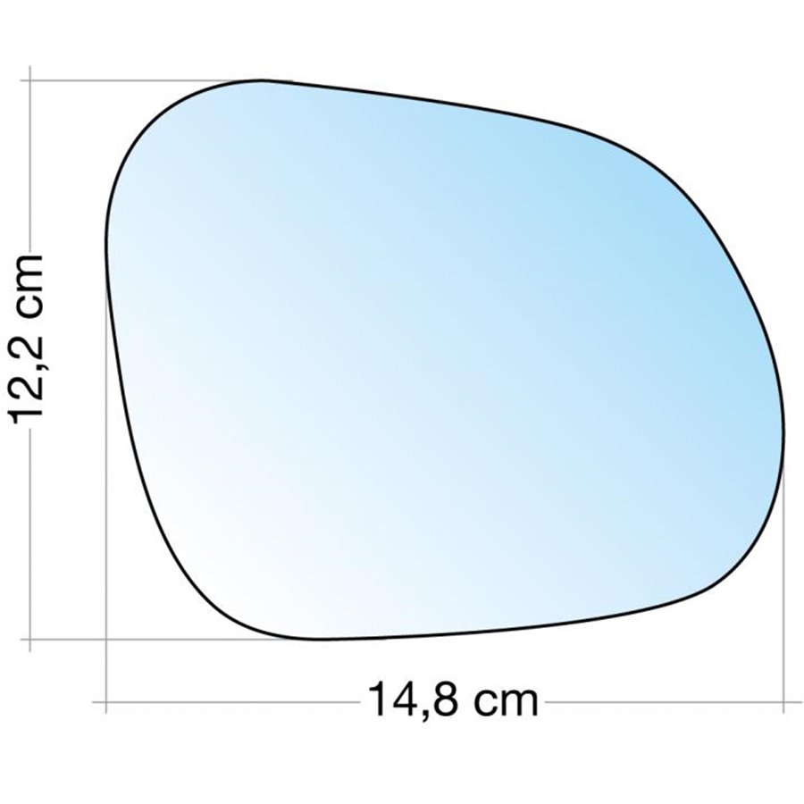 SPECCHIO SEAT ALTEA XL DX CROM. 
