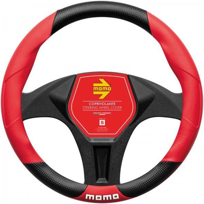 Coprivolante Tuning nero/rosso 36,5-37,9 cm