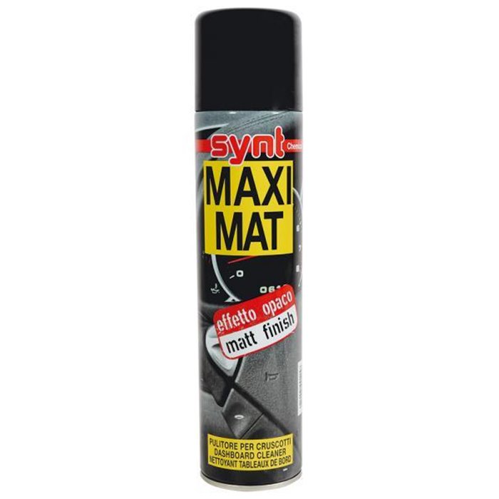 Conf. 12 pz Maximat lucida cruscotti opaco 400 mL