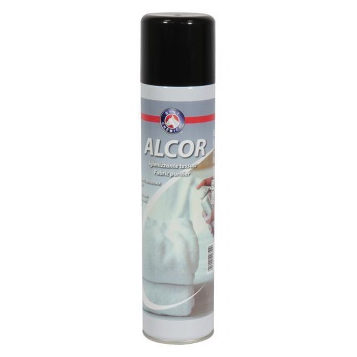 Conf. 12 pz igienizzante tessuti Alcor 400 mL