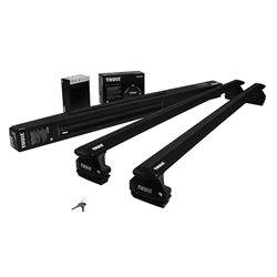 Thule Evo WingBar  - Soluzione composta Barre in alluminio color nero sicure e silenziose