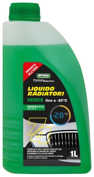 Liquido Permanente Radiatori E Circuiti Sigillati -20°c Verde 1 L